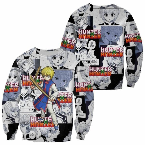 Kurapika Shirt Sweater HxH Anime Hoodie Jacket Manga Style 2