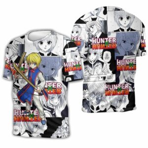 Kurapika Shirt Sweater HxH Anime Hoodie Jacket Manga Style 10