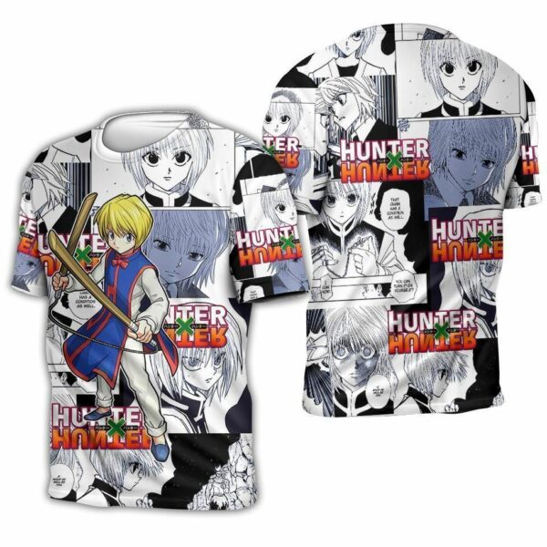 Kurapika Shirt Sweater HxH Anime Hoodie Jacket Manga Style 3