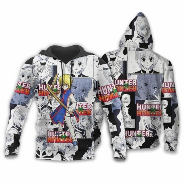 Kurapika Shirt Sweater HxH Anime Hoodie Jacket Manga Style 4