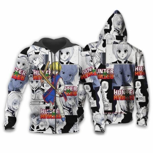 Kurapika Shirt Sweater HxH Anime Hoodie Jacket Manga Style 1