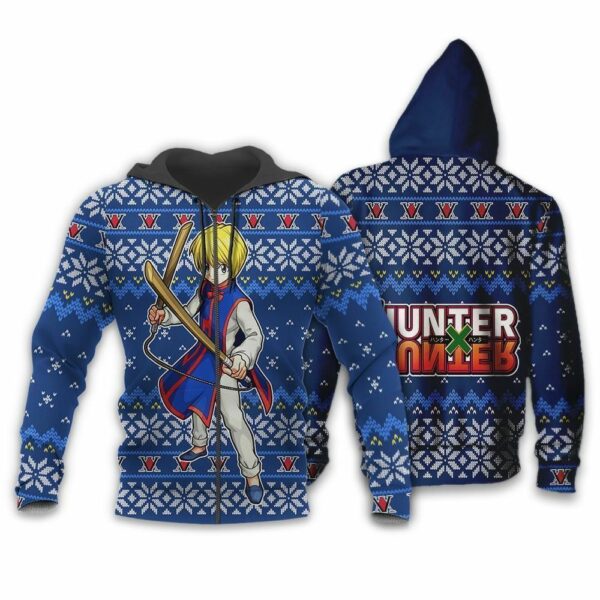 Kurapika Ugly Christmas Sweater HxH Anime Xmas Gift Custom Clothes 2