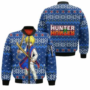 Kurapika Ugly Christmas Sweater HxH Anime Xmas Gift Custom Clothes 10