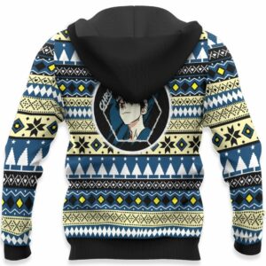 Kuromu Chrome Ugly Christmas Sweater Custom Anime Dr Stone XS12 8