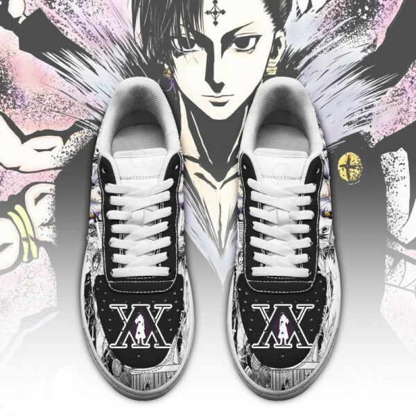 Kuroro Lucifer Shoes Custom Hunter X Hunter Anime Sneakers Fan PT05 2