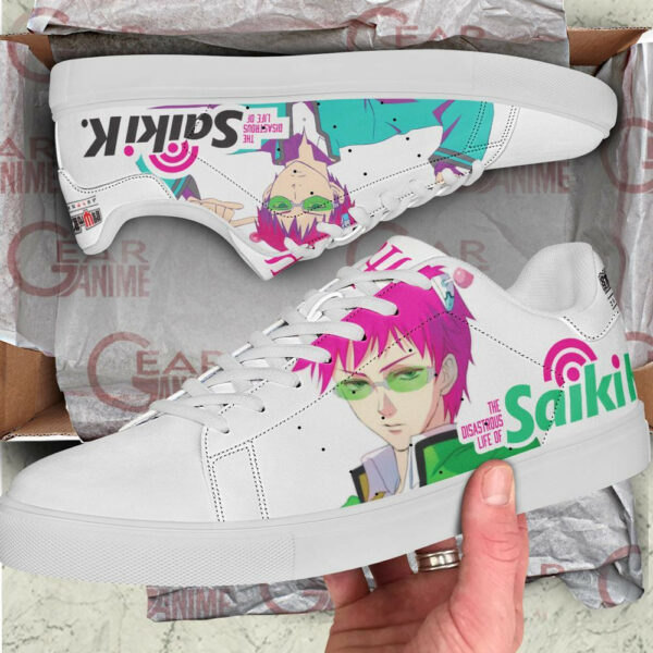 Kusuo Saiki Skate Shoes The Disastrous Life of Saiki K Anime Sneakers SK11 2