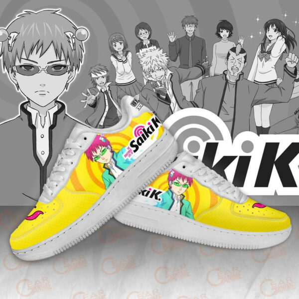Kusuo Saiki Sneakers Saiki K Custom Anime Shoes PT11 4