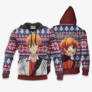 Kyo Sohma Ugly Christmas Sweater Custom Anime Fruits Basket XS12 7