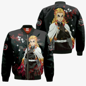 Kyojuro Rengoku Hoodie Custom Kimetsu Anime Merch Clothes Japan Style 9