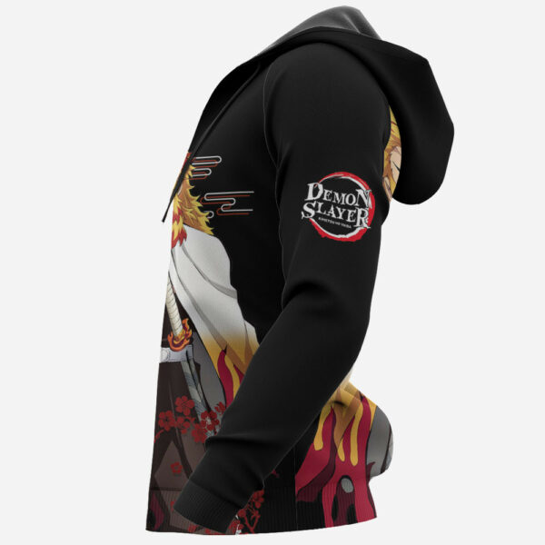 Kyojuro Rengoku Hoodie Custom Kimetsu Anime Merch Clothes Japan Style 6