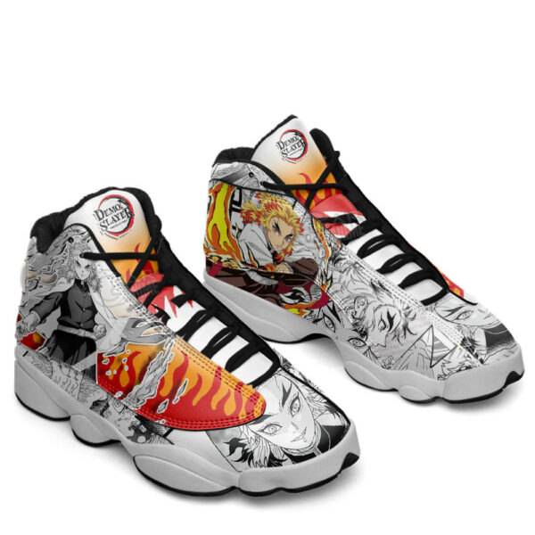 Kyojuro Rengoku JD13 Shoes Demon Slayer Custom Anime Sneakers 1