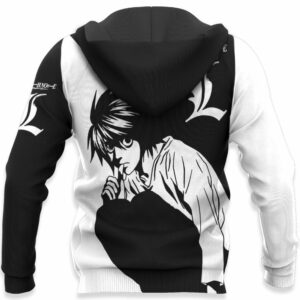 L Lawliet Hoodie Custom Shirt Anime Zip Jacket 10