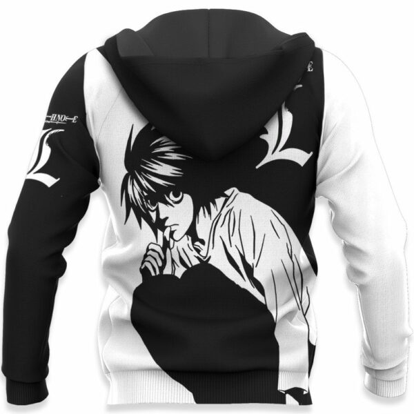 L Lawliet Hoodie Custom Shirt Anime Zip Jacket 5