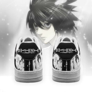 L Lawliet Shoes Death Note Anime Sneakers Fan Gift Idea PT06 5