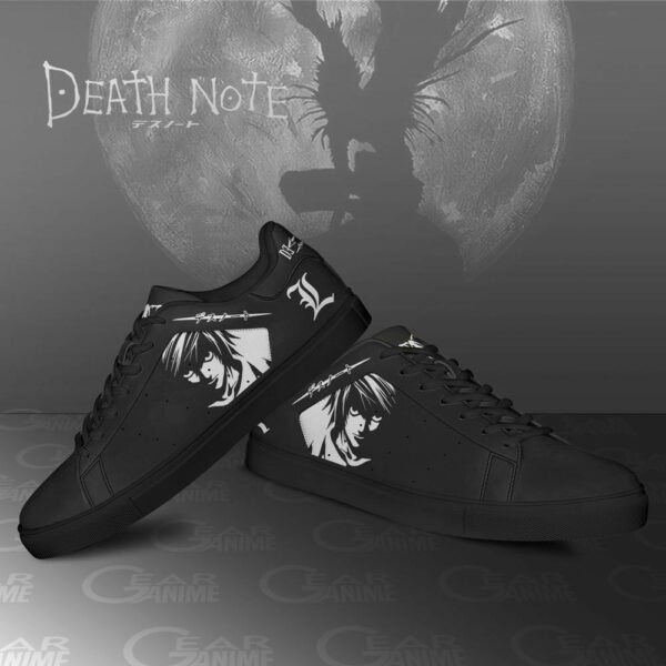 L Lawliet Shoes Death Note Custom Anime Sneakers SK11 3