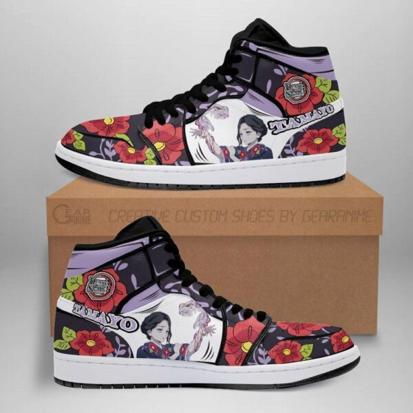 Lady Tamayo Shoes Custom Anime Demon Slayer Sneakers 1