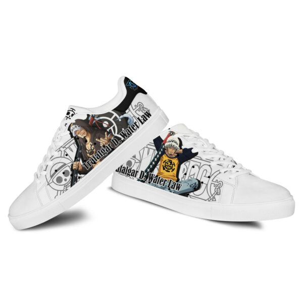 Law Skate Shoes Custom Anime One Piece Shoes 3