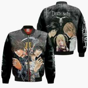 Lawliet Light Yagami Misa Hoodie Custom Anime Merch Clothes 9