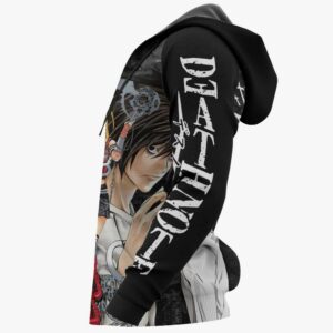 Lawliet Light Yagami Misa Hoodie Custom Anime Merch Clothes 11