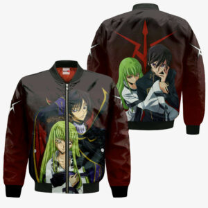 Lelouch and C.C. Hoodie Custom Code Geass Anime Merch Clothes Valentine's Gifts 9