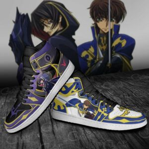 Lelouch and Suzaku Shoes Custom Anime Code Geass Sneakers 7