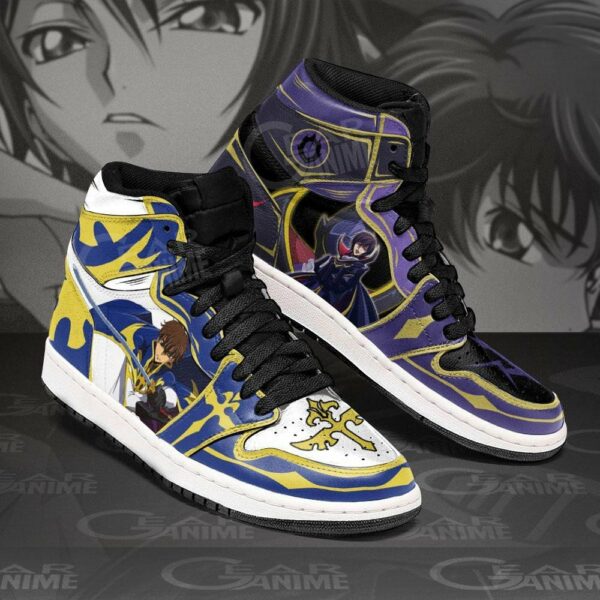 Lelouch and Suzaku Shoes Custom Anime Code Geass Sneakers 2