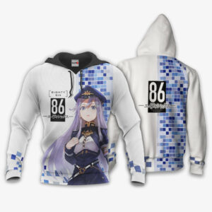 Lena Vladilena Milize Hoodie Custom Anime 86 Eighty Six Merch Clothes 8