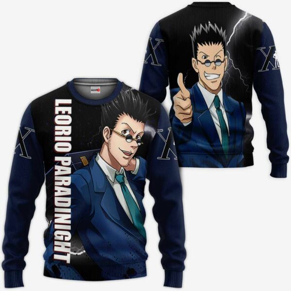 Leorio Hoodie HxH Anime Shirt Gifts Idea For Fan 2