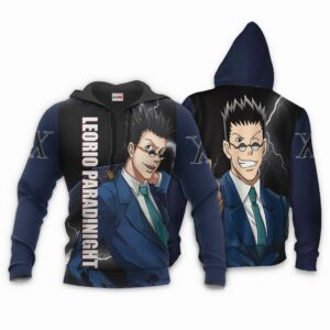 Leorio Hoodie HxH Anime Shirt Gifts Idea For Fan 8