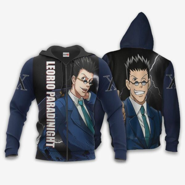 Leorio Hoodie HxH Anime Shirt Gifts Idea For Fan 1