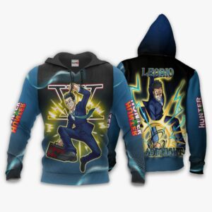 Leorio Paladiknight Hoodie Custom Anime HxH Merch Clothes 8