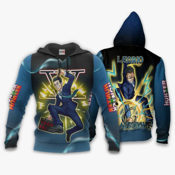 Leorio Paladiknight Hoodie Custom Anime HxH Merch Clothes 3