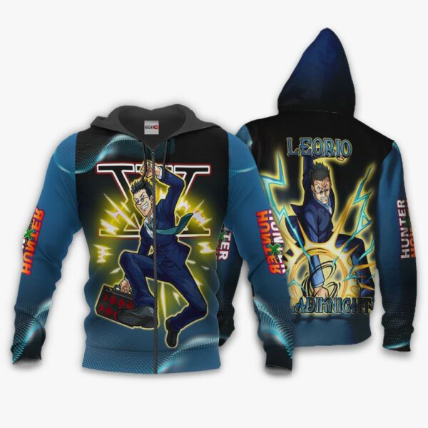 Leorio Paladiknight Hoodie Custom Anime HxH Merch Clothes 1