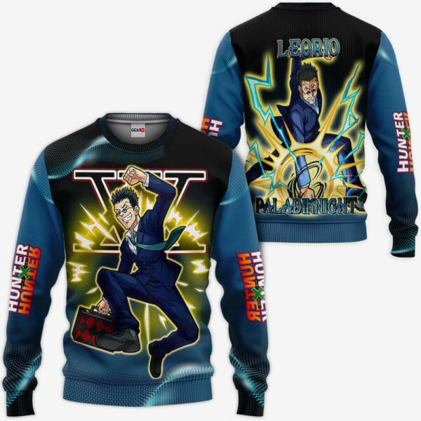 Leorio Paladiknight Hoodie Custom Anime HxH Merch Clothes 2