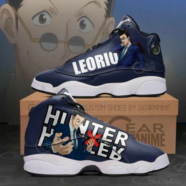 Leorio Shoes Custom Anime Hunter X Hunter Sneakers 2