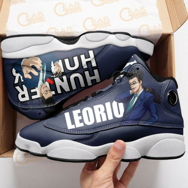 Leorio Shoes Custom Anime Hunter X Hunter Sneakers 4