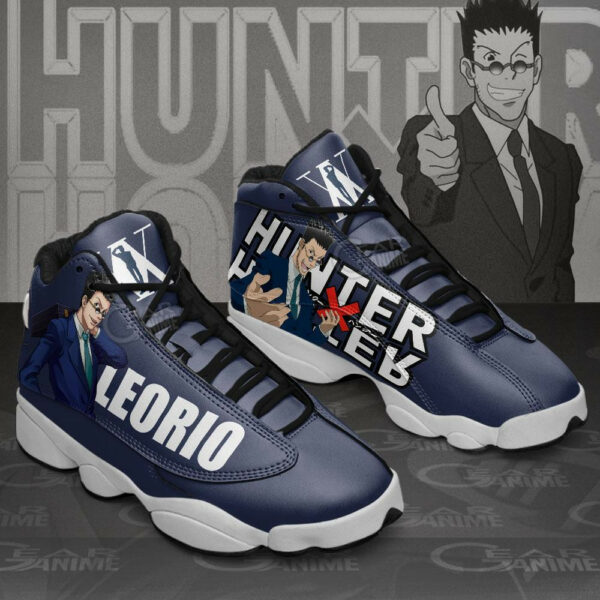 Leorio Shoes Custom Anime Hunter X Hunter Sneakers 1