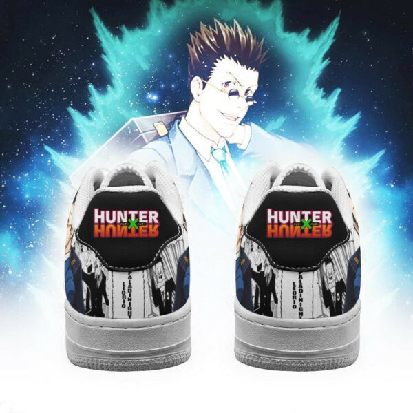 Leorio Shoes Custom Hunter X Hunter Anime Sneakers Fan PT05 3