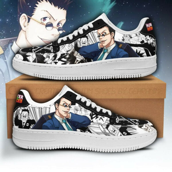 Leorio Shoes Custom Hunter X Hunter Anime Sneakers Fan PT05 1