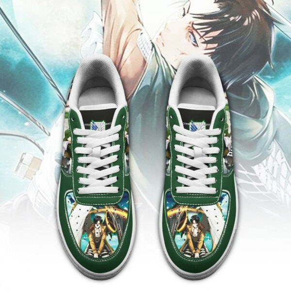 Levi Ackerman Attack On Titan Shoes AOT Anime Sneakers 2