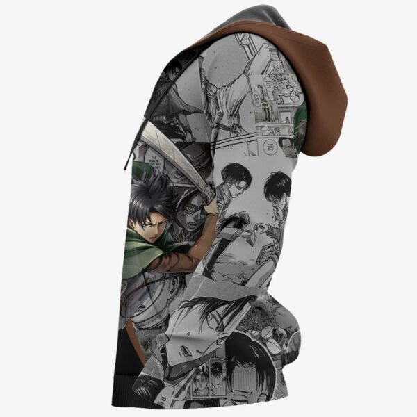 Levi Ackerman Hoodie Custom Attack On Titan Anime Merch Clothes Manga Style 6