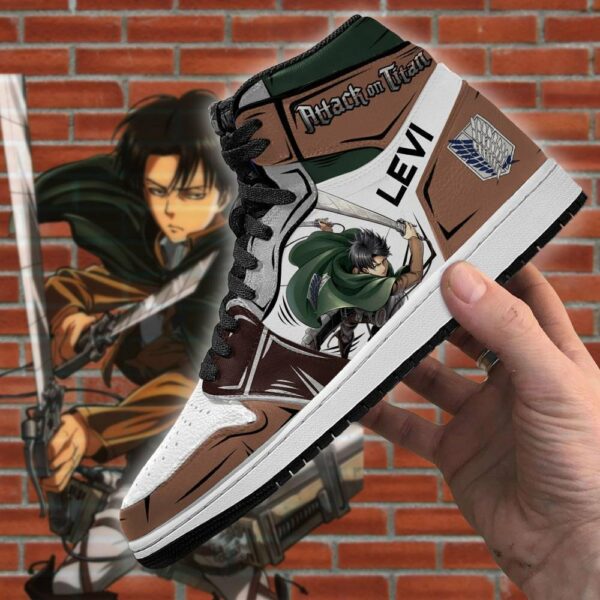 Levi Ackerman Shoes Attack On Titan Anime Shoes 4