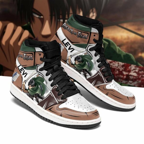 Levi Ackerman Shoes Attack On Titan Anime Shoes 2