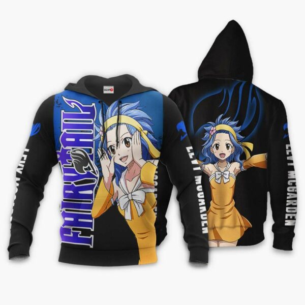 Levy McGarden Hoodie Fairy Tail Anime Merch Stores 3