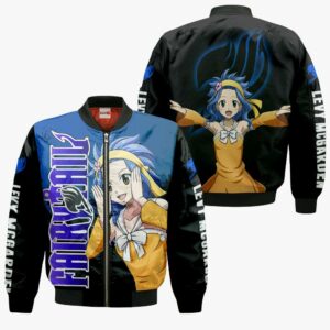 Levy McGarden Hoodie Fairy Tail Anime Merch Stores 9