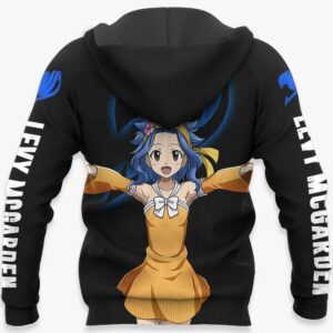 Levy McGarden Hoodie Fairy Tail Anime Merch Stores 10