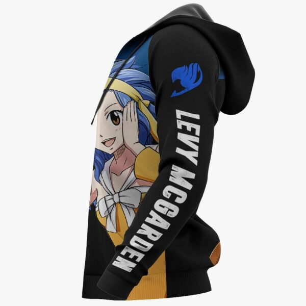 Levy McGarden Hoodie Fairy Tail Anime Merch Stores 6