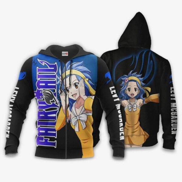 Levy McGarden Hoodie Fairy Tail Anime Merch Stores 1