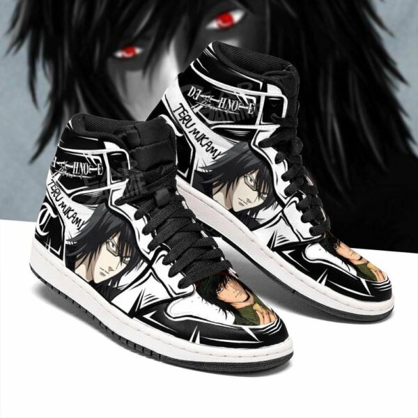 Light Teru Mikami Shoes Custom Death Note Anime Sneakers Fan MN05 2