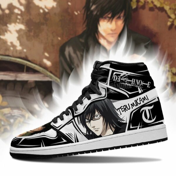 Light Teru Mikami Shoes Custom Death Note Anime Sneakers Fan MN05 3